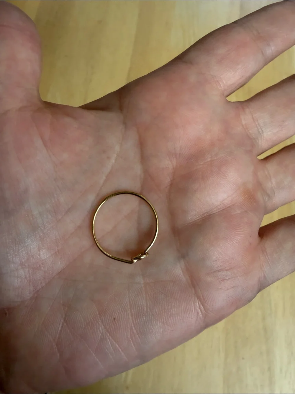 Gold Knot Starbird Ring